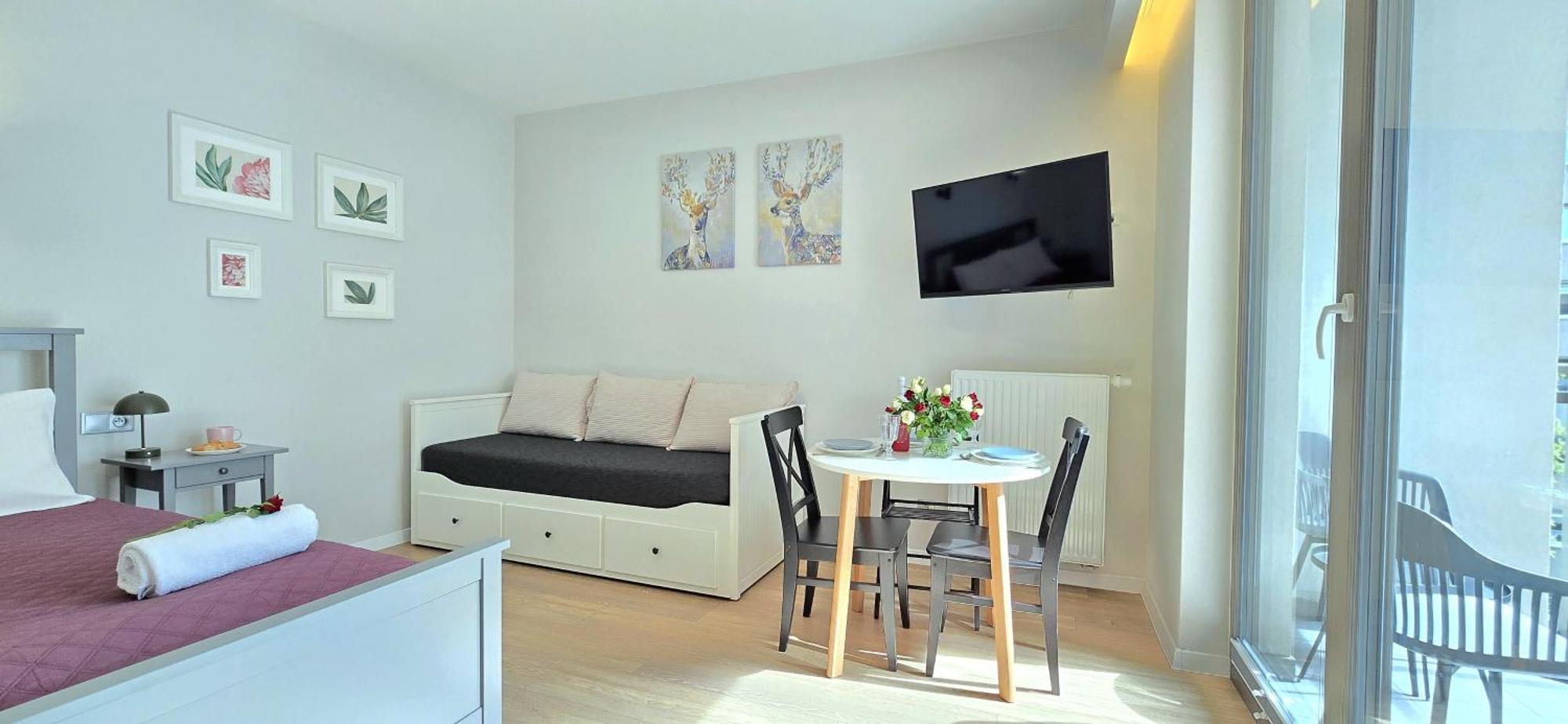 Triapart Apartamenty Urban Garden By Triapart กดัญสก์ ภายนอก รูปภาพ
