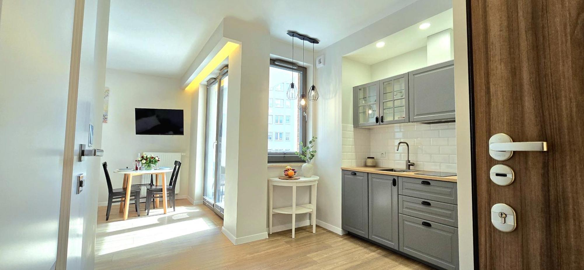 Triapart Apartamenty Urban Garden By Triapart กดัญสก์ ภายนอก รูปภาพ