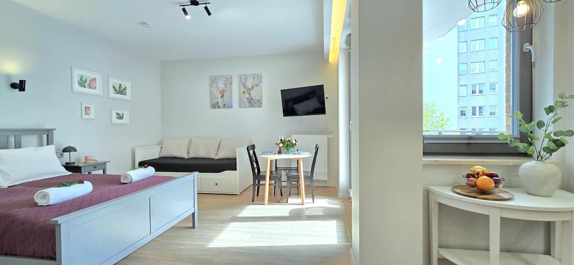 Triapart Apartamenty Urban Garden By Triapart กดัญสก์ ภายนอก รูปภาพ