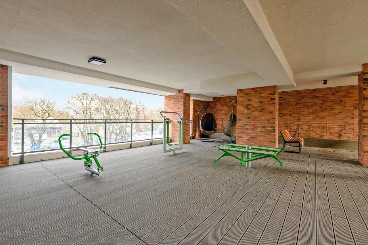 Triapart Apartamenty Urban Garden By Triapart กดัญสก์ ภายนอก รูปภาพ